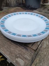 Four JAJ Pyrex Chelsea Dinner