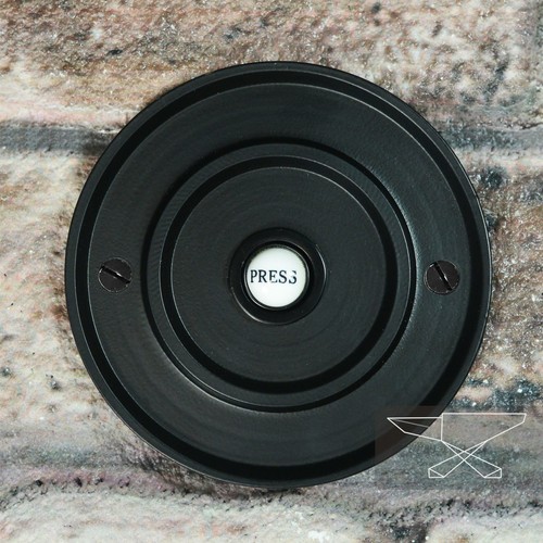Black classical round - black,