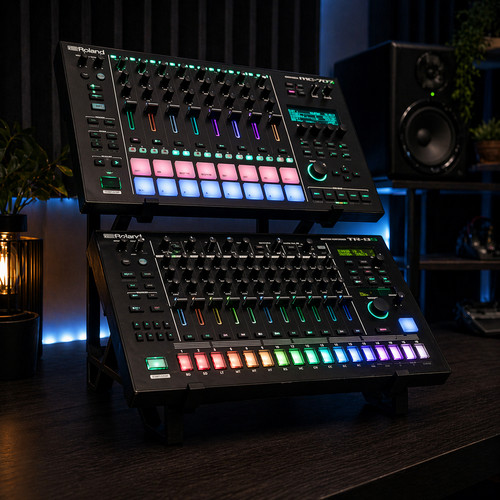 Tier desktop synth stand - desktop,
