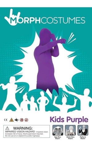 Kids purple morphsuit - kids,