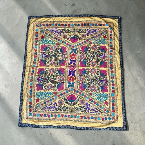 Uzbek suzani embroidered wall - suzani,