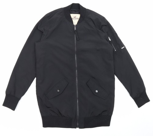 Hollister mens black jacket - hollister,