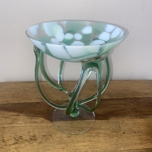 Vintage art glass jellyfish - vintage,
