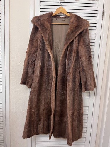 Vintage genuine fur - , full