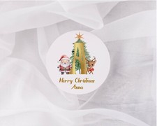 Christmas Stickers Labels For