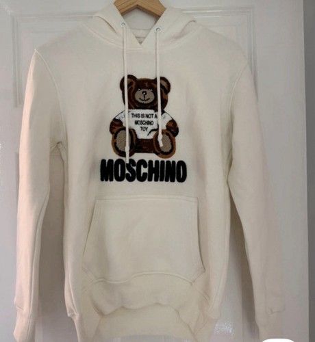 Teddy bear white hoodie - teddy,