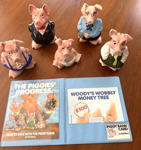 Natwest pigs set perfect - set, 5,