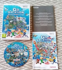 Go Vacation (Nintendo Wii & U). Boxed, Complete, Tested & In Excellent Condition