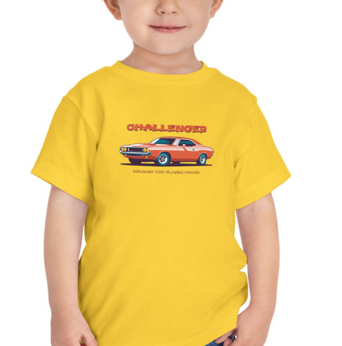 Toddler muscle car shirt - muscle, t-shirt