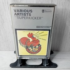 VARIOUS ARTISTS SUPERKICKER CASSETTE TAPE ALBUM - RARE RETRO VINTAGE MUSIC