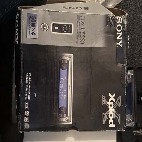 Sony xplod cdx f5550 car - sony,