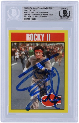 Sylvester stallone rocky - sylvester, ii