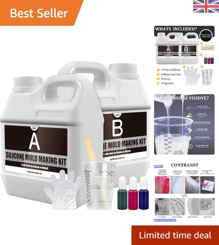 Silicone mould making kit - mould,