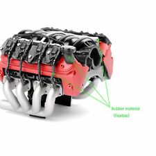 LS7 Simulation V8 Engine Cover Motor Cooling Fan Radiator For 1/10 Traxxas TRX-4