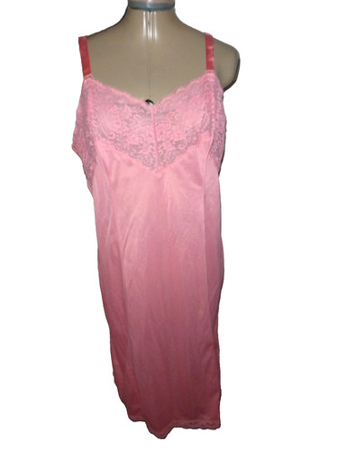 Lovely vtg salmon pink union - vtg,