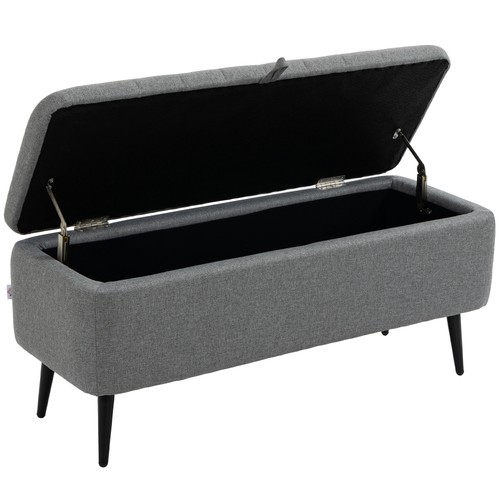 Storage ottoman with flip top - with,