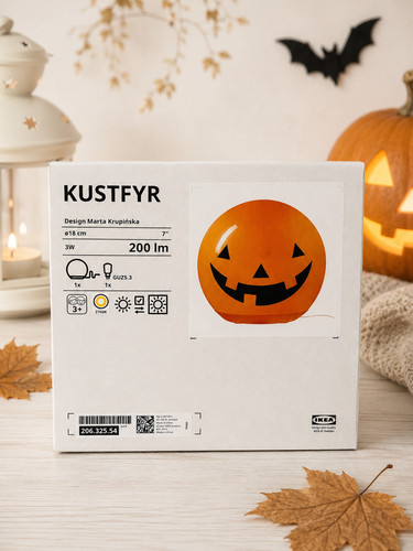 Ikea kustfyr halloween led - kustfyr,