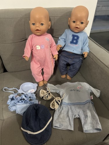 Baby born dolls - 2, with
