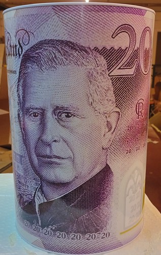 Money box tin - money,