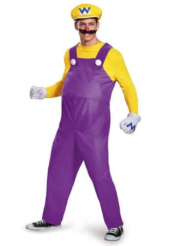 Adult wario deluxe costume - wario,
