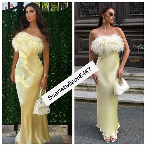 Zara feather maxi sleeveless - zara,