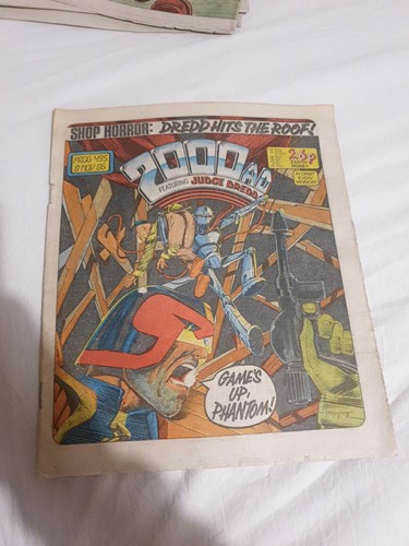 2000ad prog 495 judge dredd - judge,