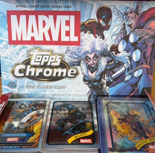 Topps marvel comics chrome - comics,