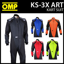 2025 OMP KS-3X Karting Suit Overalls Adult FIA 8877-2022 Spec for Go-Kart Racing