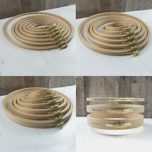 Nurge wooden embroidery hoop - nurge,