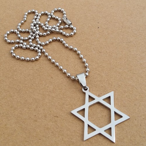 Pendant titanium steel star - pendant,