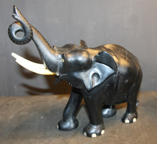 Antique vintage wooden ebony - antique,