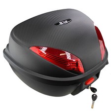 Top Box Universal Motorcycle Luggage  35L Motorbike Scooter Back Rear Fit