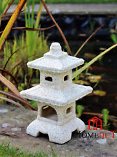  Pagoda Garden Chinese, Japanese Ornament Sculpture Lantern decor patio Ceramic 