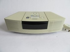 BOSE WAVE MUSIC SYSTEM, TOP LOADER IN WHITE, WITH 90 DAY WARRANTY, PLUG AND PLAY