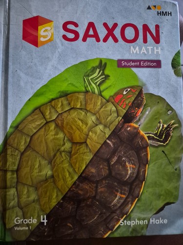 Saxon math 4th - grade, book