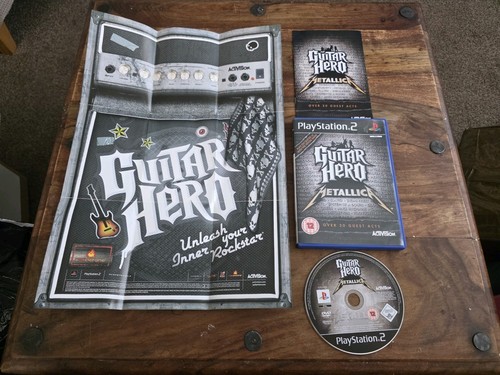 Guitar hero metallica - hero, ps2