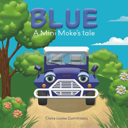 Blue mini mokes - a,