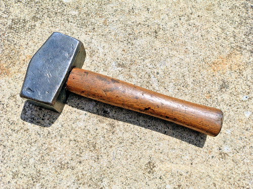 Vintage lump hammer lbs - hammer, 2.5