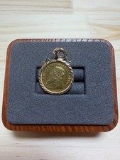 1980 Gold 1/10oz Krugerrand Pendant - 9ct Gold Mount 4.16g
