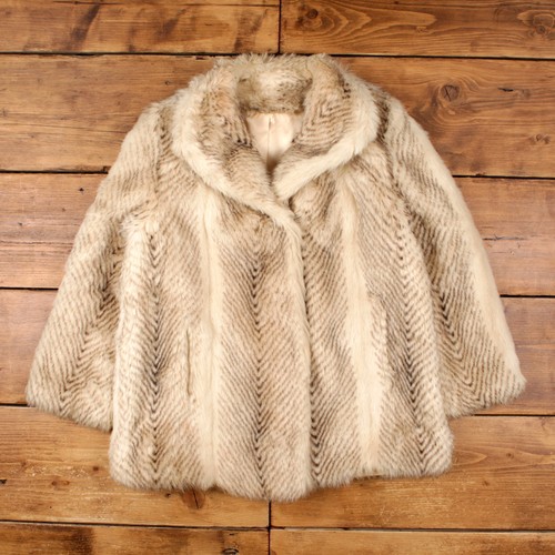 Vintage tissavel faux fur coat - fur,