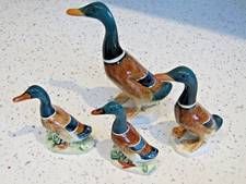 Beswick Mallard Duck Group x 4