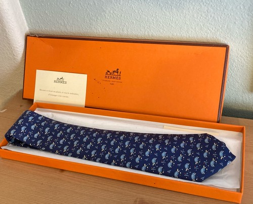 Hermes navy turtle - hermes, silk