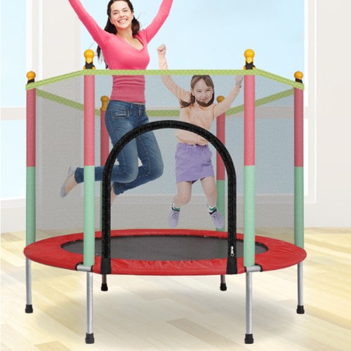 5ft kid trampoline safety - w/,
