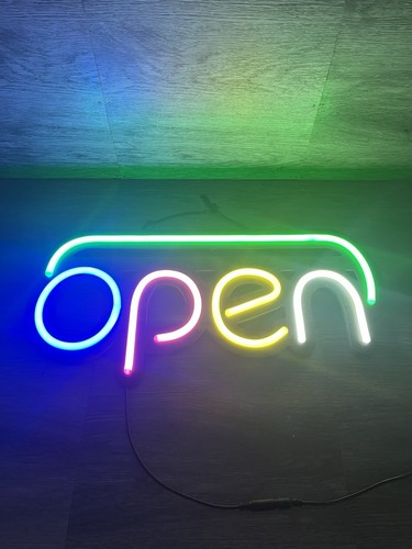 Neon open sign - sign,