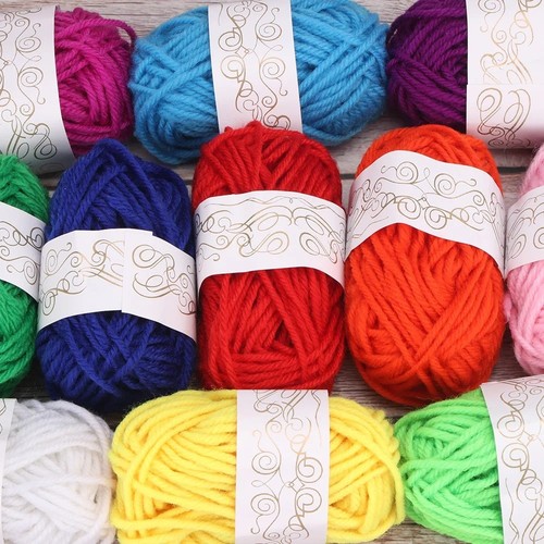 12x mixed yarn wool job - mixed,