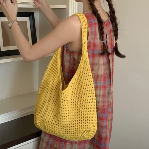 Large capacity women knitted - large,