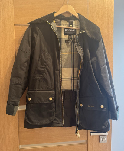 Barbour women black waxed - women's,