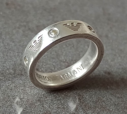 Emporio armani ring solid 925 - emporio, ring,