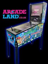 2-In-1 Pincade 32" Virtual Pinball Machine With Arcade System *PINBALLIA*