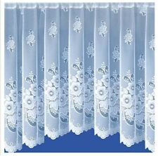 New York Floral Net Curtain Jardiniere - 12 Sizes - Free 1st Class Postage
